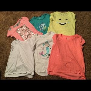 Girls Youth Shirts Tops 9 Shirts 2 Sparkly